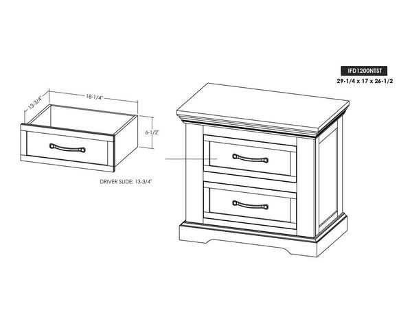 Madeira Nightstand