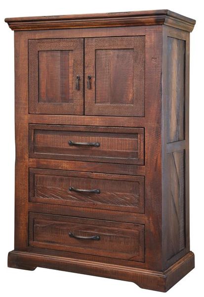 Maderia Chest, 3 Drawer 2 Door