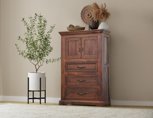 Maderia Chest, 3 Drawer 2 Door