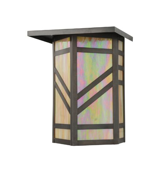 Meyda 10.5"W Santa Fe Wall Sconce