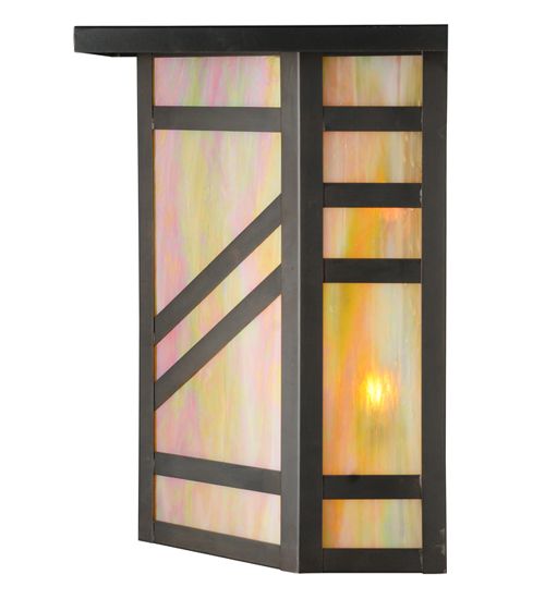 Meyda 10.5"W Santa Fe Wall Sconce