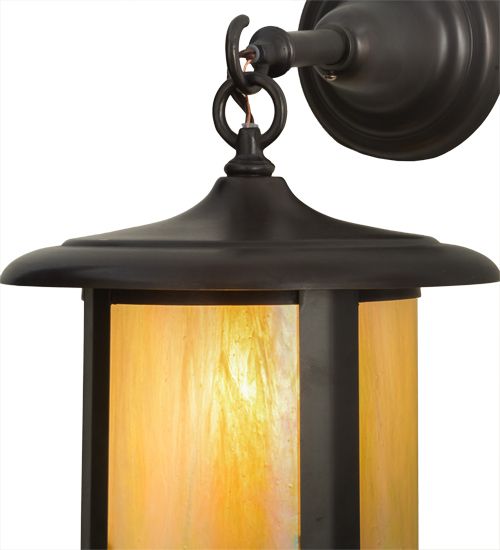 Meyda 10"W Fulton Prime Hanging Wall Sconce