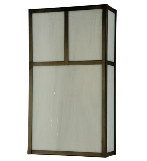 Meyda 10"W Hyde Park T Mission Wall Sconce