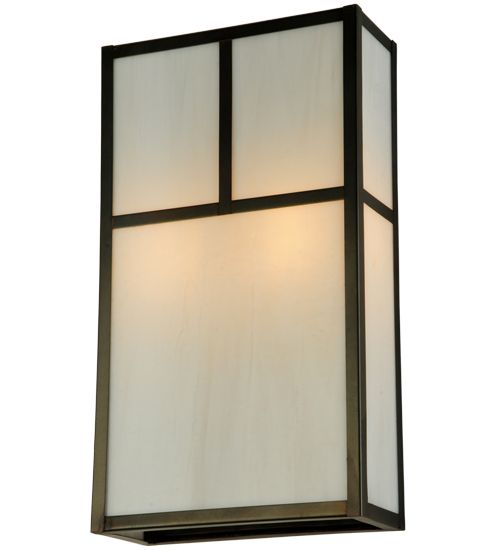 Meyda 10"W Hyde Park T Mission Wall Sconce