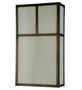 Meyda 10"W Hyde Park T Mission Wall Sconce