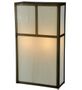 Meyda 10"W Hyde Park T Mission Wall Sconce