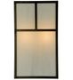 Meyda 10"W Hyde Park T Mission Wall Sconce