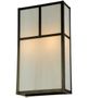 Meyda 10"W Hyde Park T Mission Wall Sconce