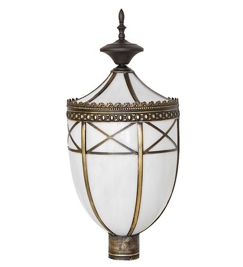 Meyda 11"W Borough Hall Post Mount