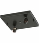 Meyda 12"Sq Hyde Park Double Bar Mission Flushmount