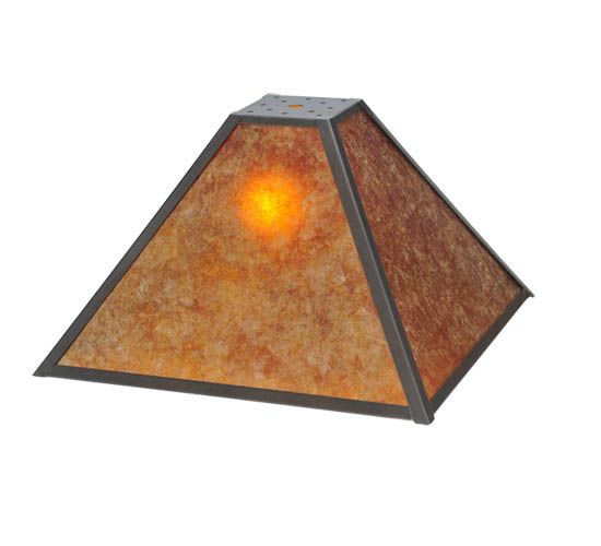 Meyda 12" Square Mission Prime Shade