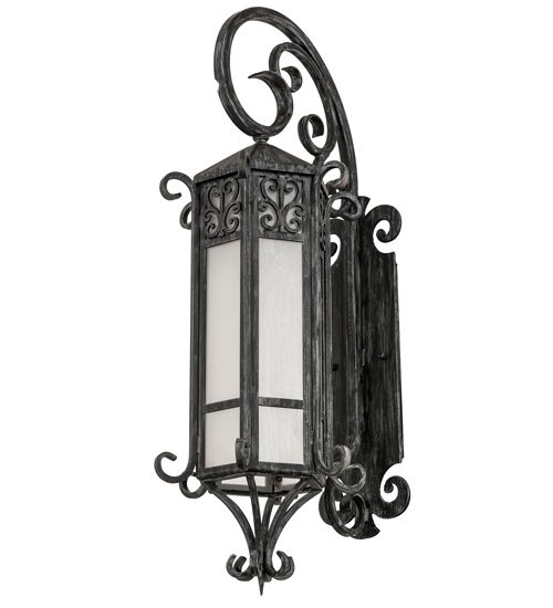 Meyda 12" Wide Caprice Lantern Wall Sconce