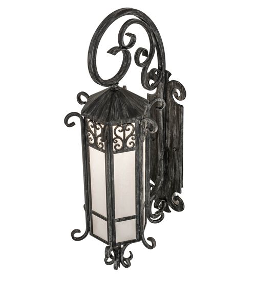 Meyda 12" Wide Caprice Lantern Wall Sconce