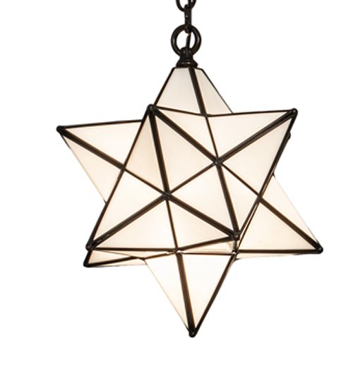Meyda 12" Wide Moravian Star Pendant