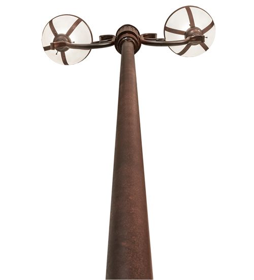 Meyda 120" High Bola Tavern Street Lamp