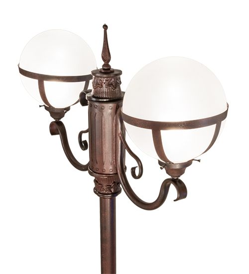 Meyda 120" High Bola Tavern Street Lamp