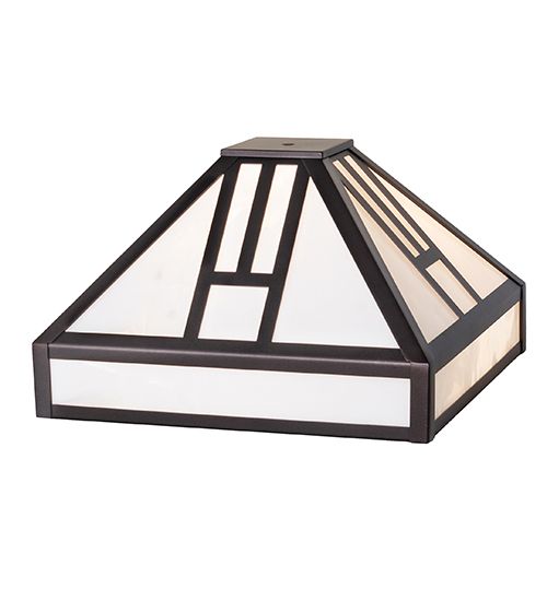 Meyda 13" Square Mission Shade