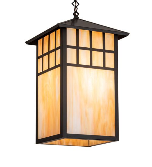 Meyda 14" Square Watchtower Pendant