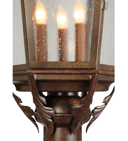 Meyda 15"W Royan Lantern Pier Mount