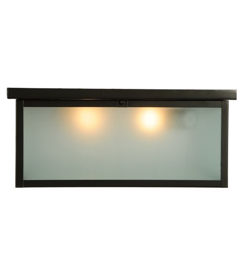 Meyda 16"Sq Craftsman Signature Hyde Park Prime Flushmount