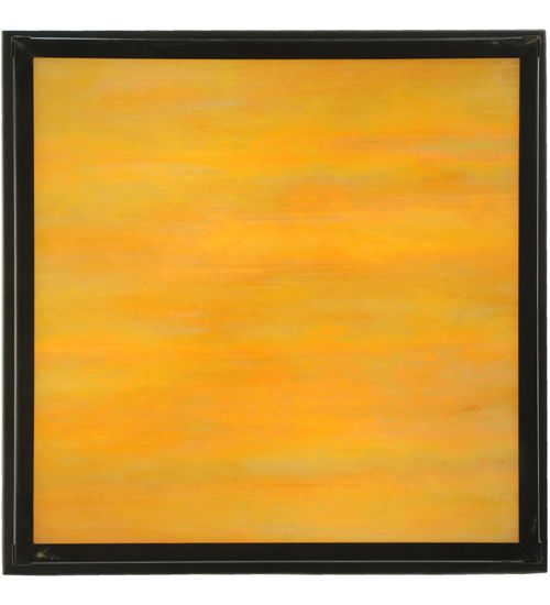 Meyda 16"Sq Hyde Park Double Bar Mission Flushmount