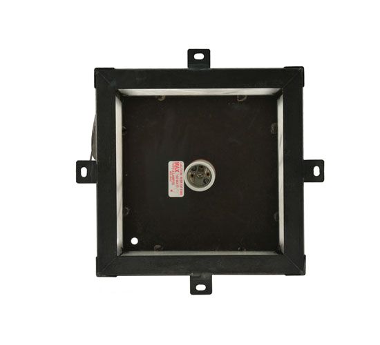 Meyda 16" Square Seneca Heron Post Mount