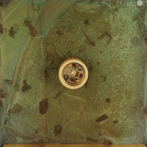 Meyda 16" Square Seneca Tall Pines Post Mount