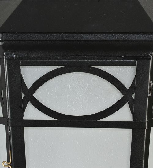 Meyda 16" Wide Restored Taft 1 Light Lantern Post Mount