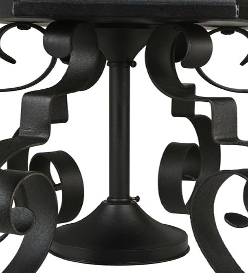 Meyda 16" Wide Restored Taft 1 Light Lantern Post Mount