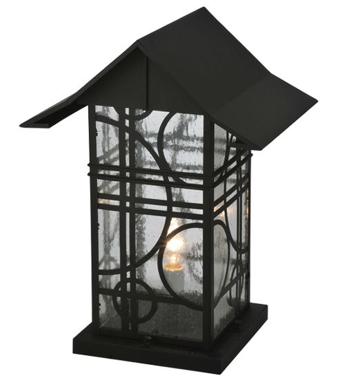 Meyda 16" Wide Revival Deco Pier Mount