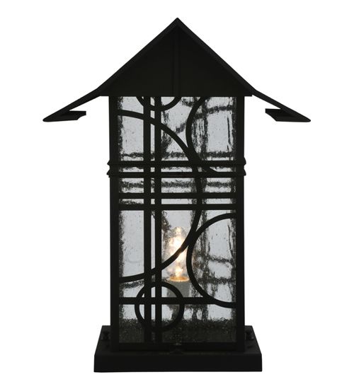 Meyda 16" Wide Revival Deco Pier Mount