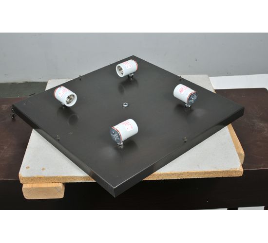 Meyda 17"Sq Mission Flushmount