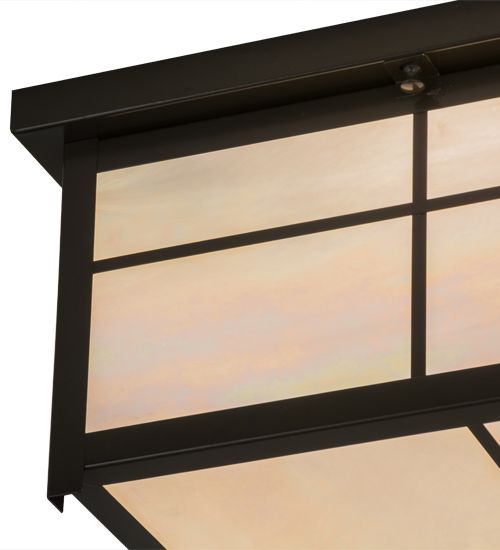 Meyda 17"Sq Mission Flushmount