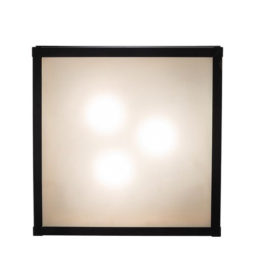 Meyda 17" Square Fly Fishing Creek Pendant