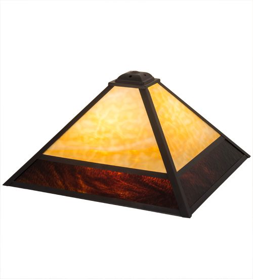 Meyda 17" Square Mission Shade