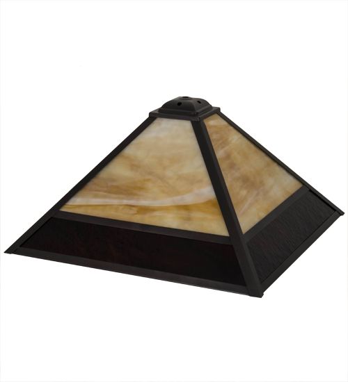 Meyda 17" Square Mission Shade