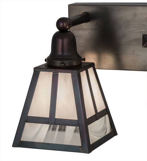 Meyda 17"W "T" Mission 2 LT Vanity Light