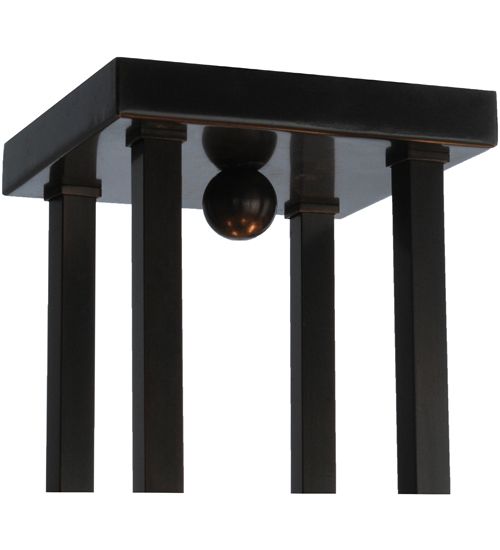 Meyda 18"Sq Prairie Loft Semi-Flushmount