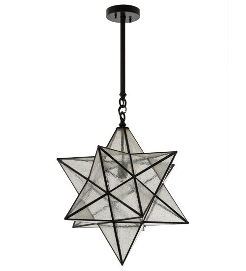 Meyda 18"W Moravian Star Pendant