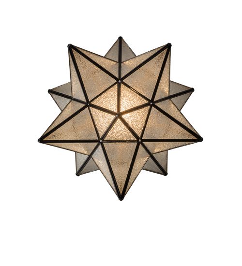 Meyda 18" Wide Moravian Star Pendant