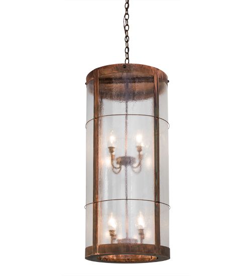 Meyda 18" Wide Villa 8 Light Pendant