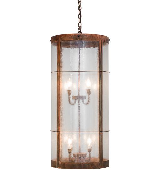 Meyda 18" Wide Villa 8 Light Pendant