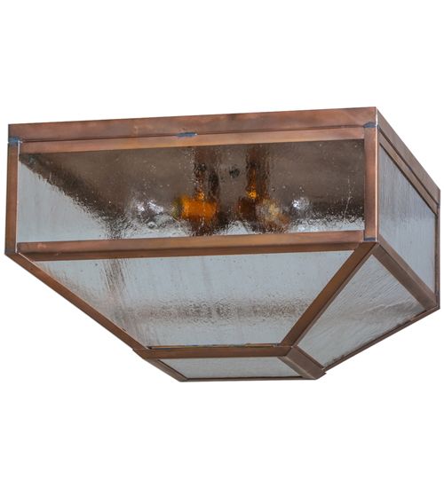 Meyda 20" Square Mission Prime Flushmount