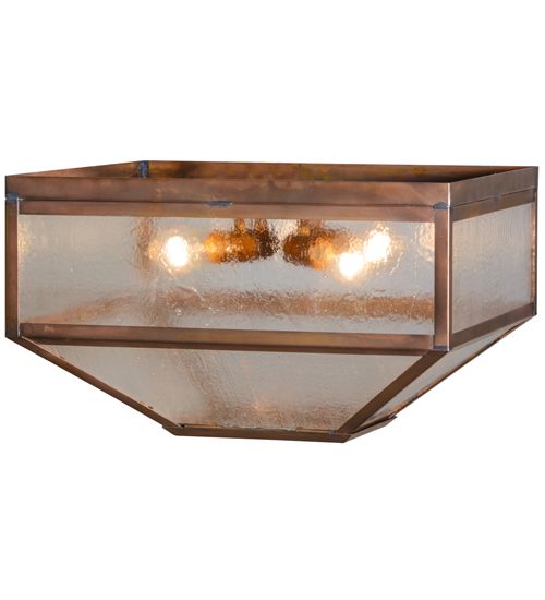 Meyda 20" Square Mission Prime Flushmount