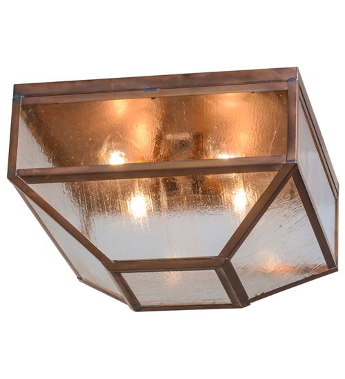 Meyda 20" Square Mission Prime Flushmount