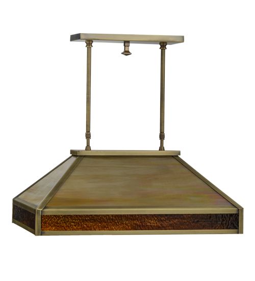 Meyda 24" Long Duxbury Oblong Pendant