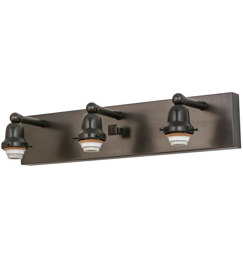 Meyda 24"W "T" Mission 3 LT Vanity Light
