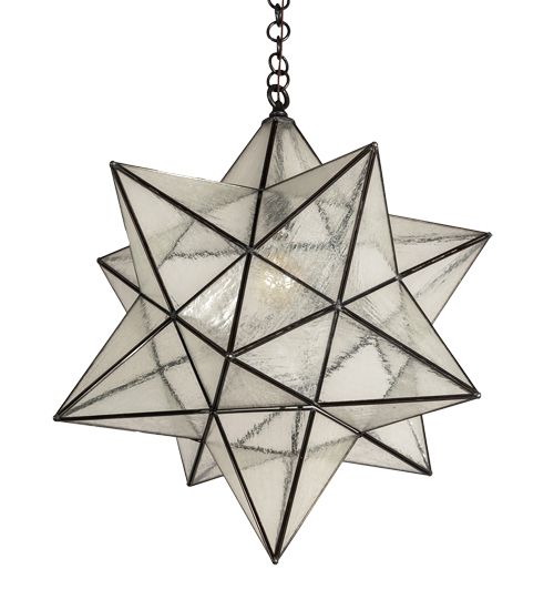 Meyda 24" Wide Moravian Star Pendant