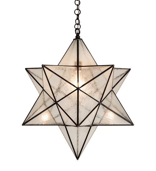 Meyda 24" Wide Moravian Star Pendant