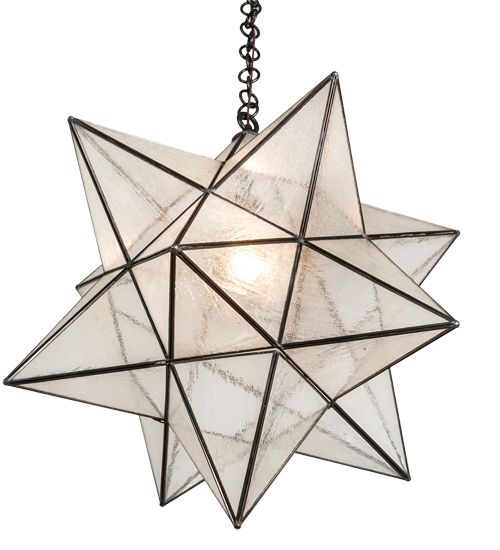 Meyda 24" Wide Moravian Star Pendant